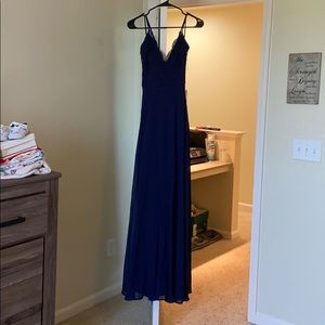 Lulus lace top maxi.